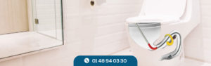 Toilettes bouchées